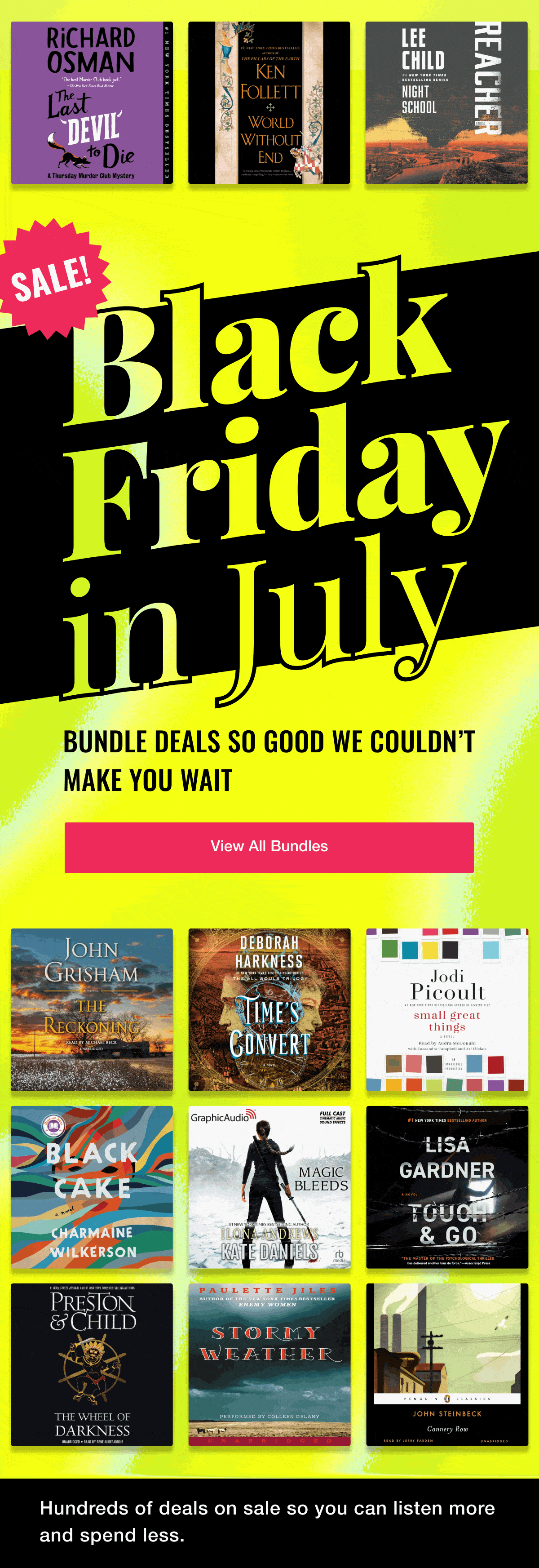 Audiobook Sales